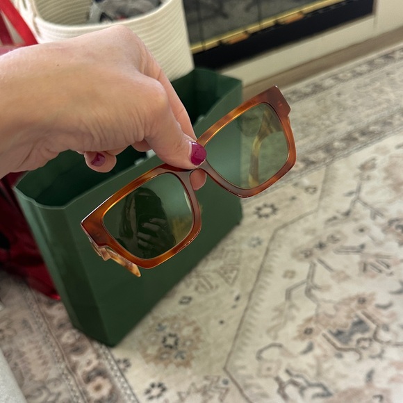 Prada amber Tortoiseshell Sunglasses, current